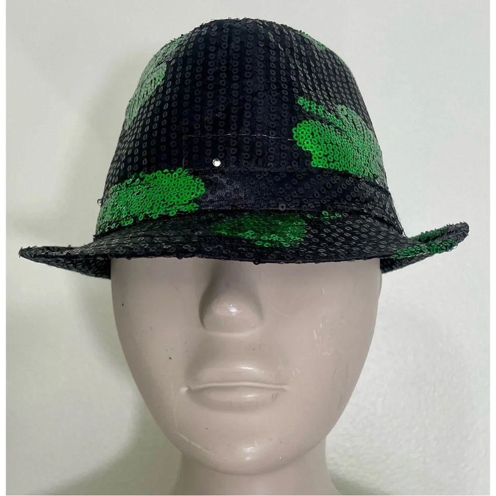 Rubies Costume LED Light Up Sequin St. Patrick’s Day Fedora Hat